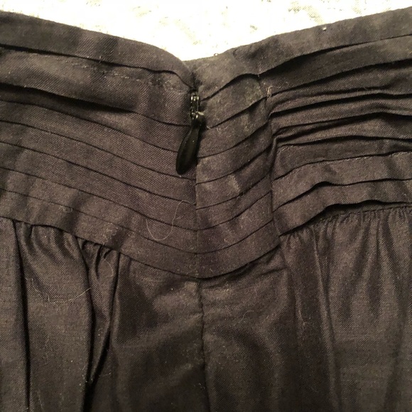 NWT Ann Taylor Loft black sequin skirt 00P - Picture 3 of 4